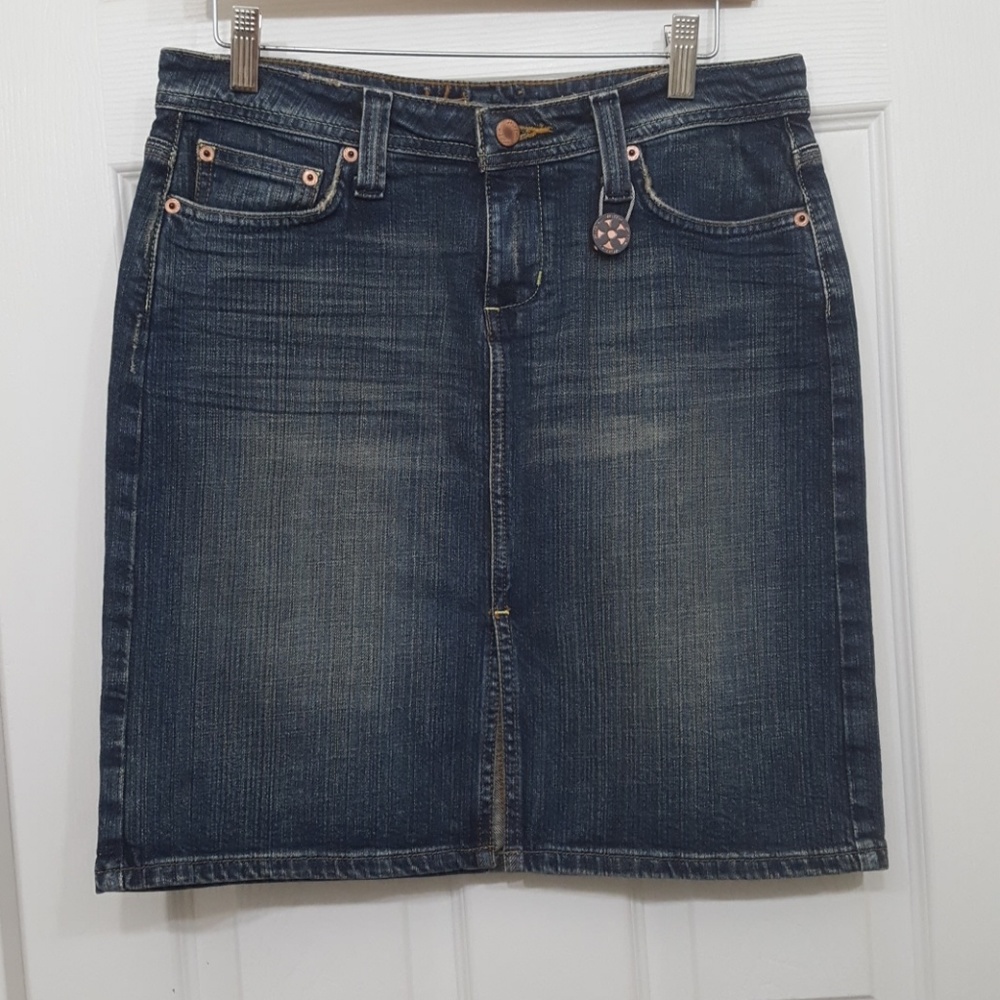 Hippie brand denim skirt
